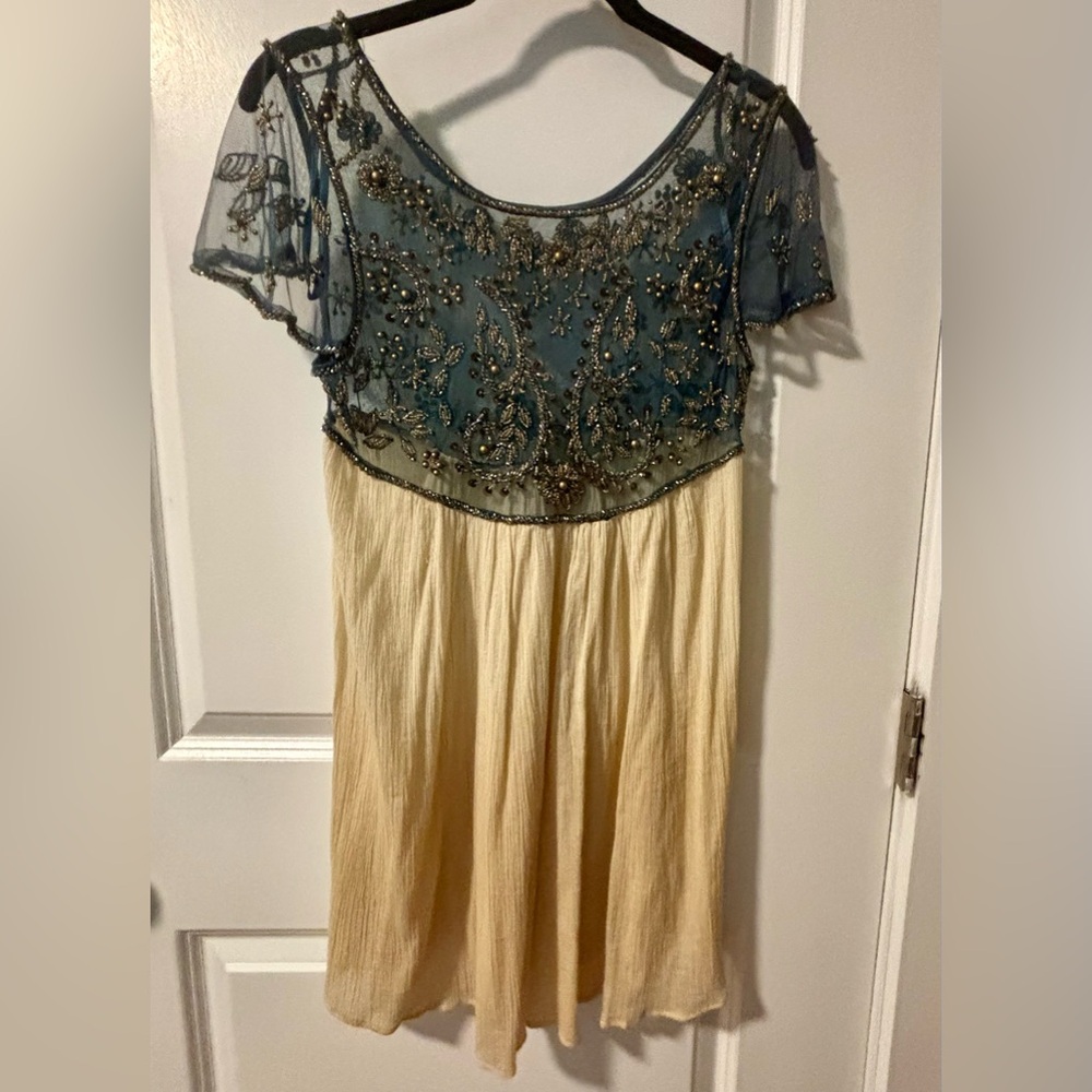 Free People Embellished Palms Tunic